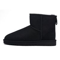 UGG 男鞋平底防滑保暖皮毛一体套筒靴CLASSIC MINI 1002072 直邮
