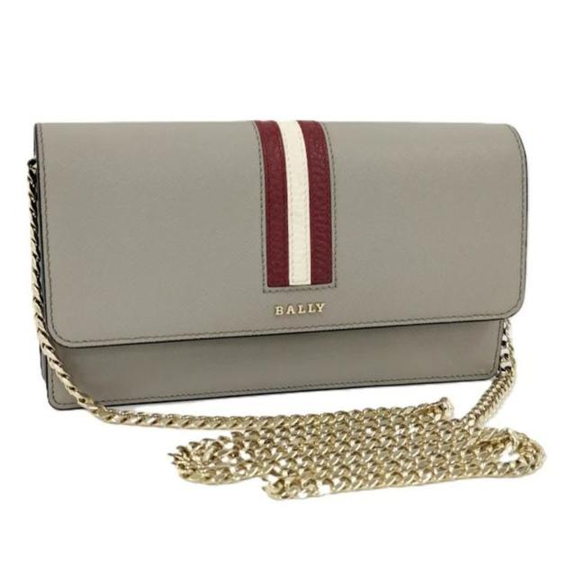 BALLY 女式经典条纹单肩包