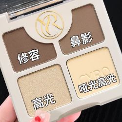 CYRO 修容盘高光四色一体立体综合盘提亮面部阴影鼻影侧影哑光学生正品
