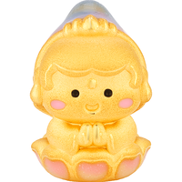  minGR/明牌珠宝 硬金 足金转运珠