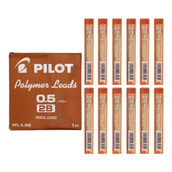 百乐 不易断 自动铅芯 0.5mm-2B（12盒144根）