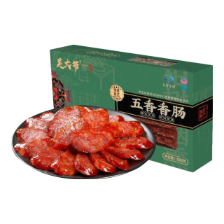 羌大爷 川味 四川腊肠 五香香肠500g