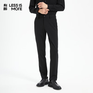 利郎 青年商务 弹力桑蚕丝通勤休闲长裤Q5CXK003