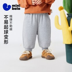 迷你巴拉 不勒肚 儿童长裤