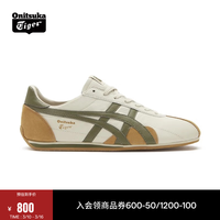 Onitsuka Tiger 男女鞋休闲鞋 休闲慢跑RUNSPARK 1183B480 米黄色