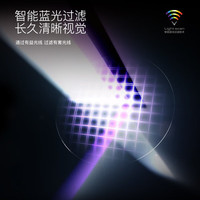  essilor/依视路 防蓝光防紫外线 近视眼镜镜片