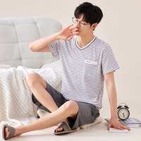 韩彩 男士短袖家居服 TA151043