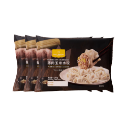 1号会员店 猪肉玉米水饺 1.44kg（72只）生鲜速食半成品速冻饺子早餐夜宵