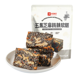 良品铺子 独立包装 芝麻核桃软糕  五黑芝麻核桃软糕500g 500g