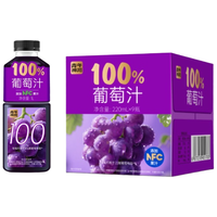 青年神沏 100% 葡萄汁饮料1升