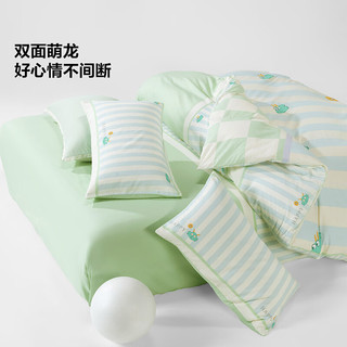 水星家纺 小萌龙 100%纯棉 1.5米床 床单款 四件套