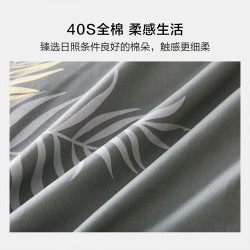 水星家纺 全棉 被套