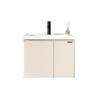 法恩莎 不锈钢铝蜂窝 浴室柜组合 陶瓷盆 洗手下柜