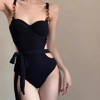 安与·洛施琪 聚拢 女士泳衣 钢托