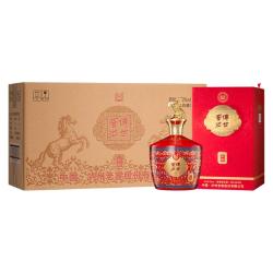 泸州老窖 老泸州52度浓香型白酒 999ml 礼盒装