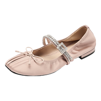  73hours/高跟73小时 平底 女士芭蕾舞鞋 粉色 38