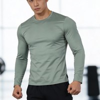 安德玛 男款运动长袖T恤 1387390