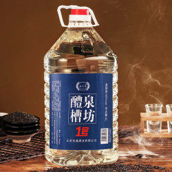 谷小年 高粱大曲酒 52度浓香型白酒 5L 1桶