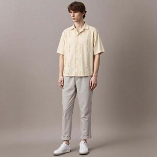  ZARA 流苏毛边设计 男士衬衫