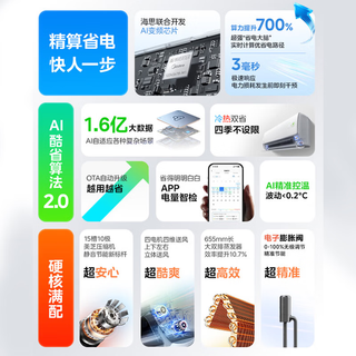 美的 KFR-72LW/N8KS1-3P 新一级能效变频 3匹 立柜式空调