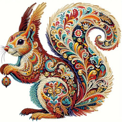 钻石画四季树5D异形亮钻