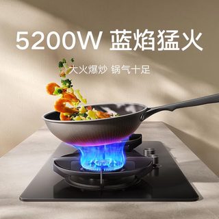 米家 JZT-MJ06 5.2kW猛火灶 天然气 双灶嵌入式燃气灶