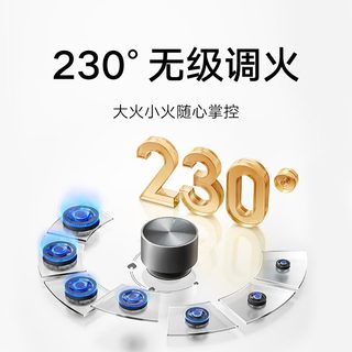 米家 JZT-MJ06 5.2kW猛火灶 天然气 双灶嵌入式燃气灶