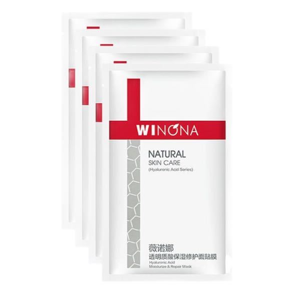 薇诺娜 透明质酸保湿修护面膜6片补水敏感肌