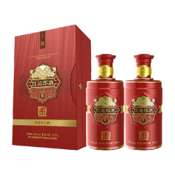 郎酒 红运郎30 53度 酱香型白酒 500ml*2瓶