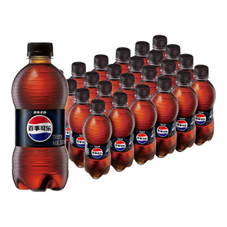 百事 可乐碳酸汽水 Pepsi可乐无糖 300ml*24瓶  新日期