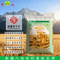 天山 新疆天山面粉新疆绿色食品优质小麦粉有劲道