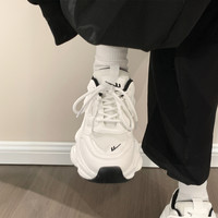 回力 原创厚底老爹鞋女爆款网面透气百搭鞋子小众韩版休闲运动鞋女