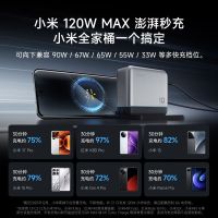 百亿补贴：酷态科 10号充电器Ultra氮化镓120W快充手机PPS快充适用于苹果小米
