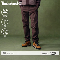Timberland 男款束脚裤户外休闲防泼水锥形裤|A5M5J A5M5J243/巧克力棕色 S