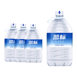 今麦郎 蓝标软化饮用水5L*4桶