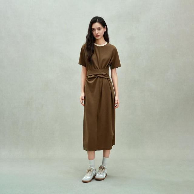 欧时力 慵懒宽松 女士连衣裙