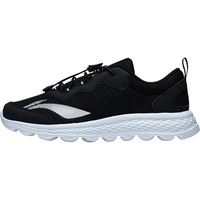 LI-NING/李宁 柔软轻盈透气 儿童跑步鞋 黑色(常规密网-15) 36