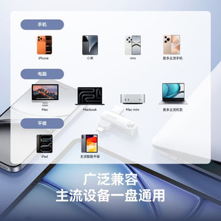  Lexar/雷克沙 读400MB/s 手机U盘 128GB