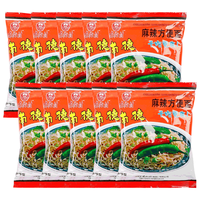  南街村 麻辣味 干脆面  南德面52g*10袋 箱装