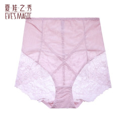 夏娃之秀 性感蕾丝收腹内裤 女生透气提臀中腰三角短裤（任选4条）