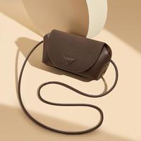 卡文 反绒磨砂女士单肩包 美拉德复古斜挎包