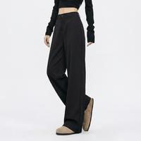 FOREVER 21 垂感显瘦西裤女 通勤神裤 弹力宽松直筒休闲长裤