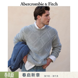 Abercrombie & Fitch 美式复古 男士针织衫