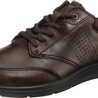 ecco 男士欧文 Irving 休闲鞋 商务通勤皮鞋 Cocoa Brown Coffee 40 EU