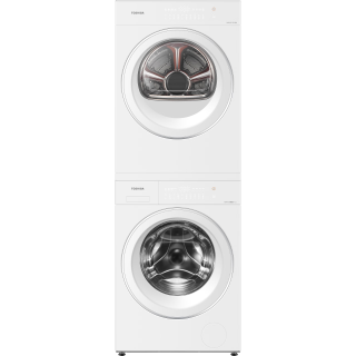 东芝 玉兔3.0Pro系列 DG-12T186BW+DH-12T186BW 热泵洗烘套装