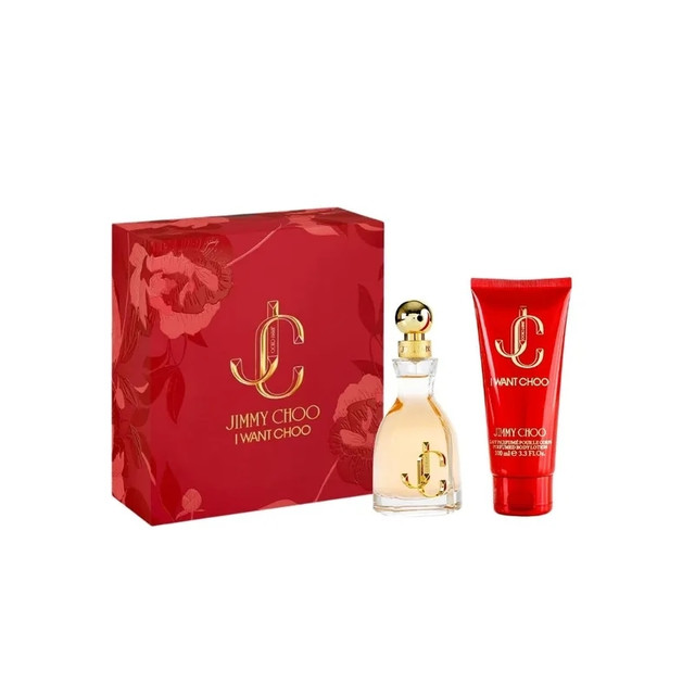 值选：JIMMY CHOO 耀我女士浓香水套装（EDP香水60ml+身体乳100ml）