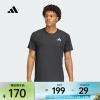 adidas 2026年男子ADI365 BZ T M跑步运动短袖圆领T恤 JZ7761 XL