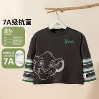 移动端、京东百亿补贴：迪士尼 新款童装  ZD3ES016碳灰 110