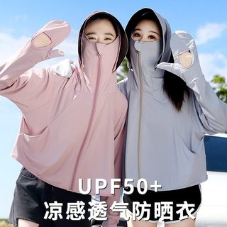  拉姿妮 防紫外线UPF50+ 女士防晒衣 L
