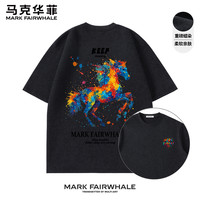 马克华菲 男士轻奢短袖T恤